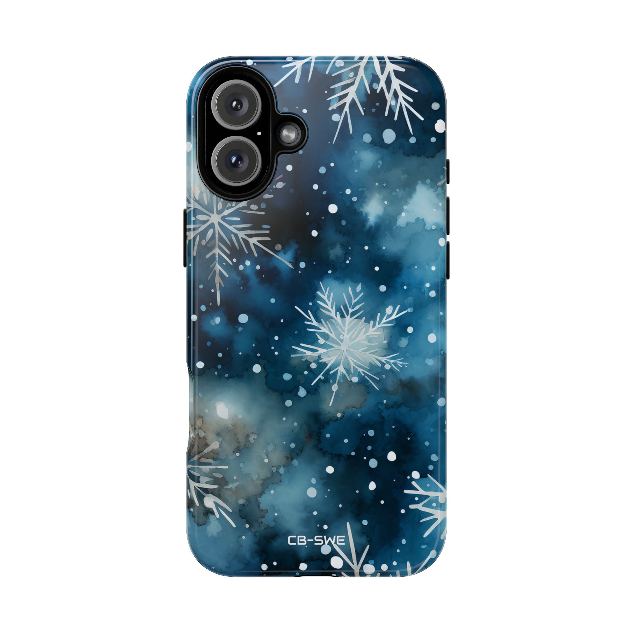 Snowflakes Dance Gracefully - iPhone Case