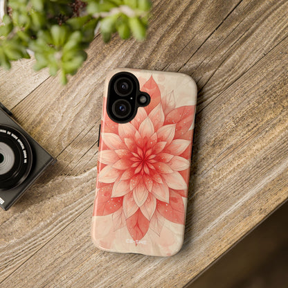 Floral Harmony Glows - iPhone Case