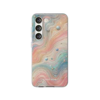 Iridescent Swirls Samsung S23 Case - Soft