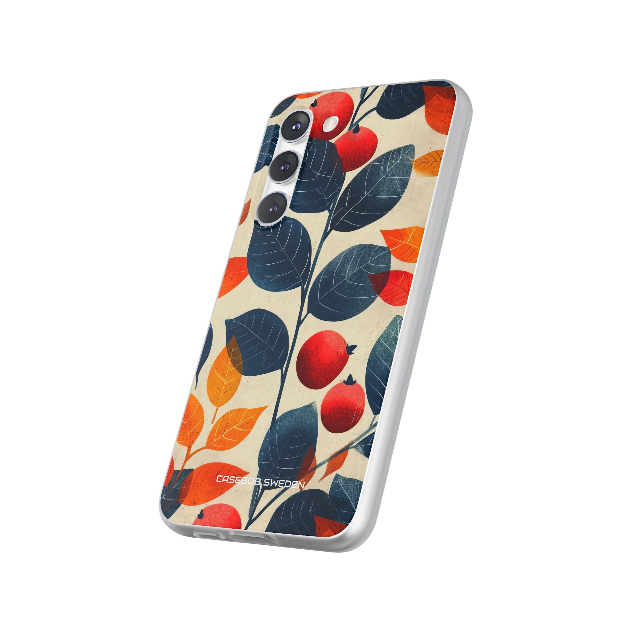 Autumn Nature Pattern - Flexi Samsung S23 Phone Case