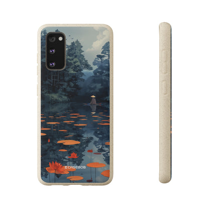 Tranquil Lotus Serenity | Biodegradable Phone Case