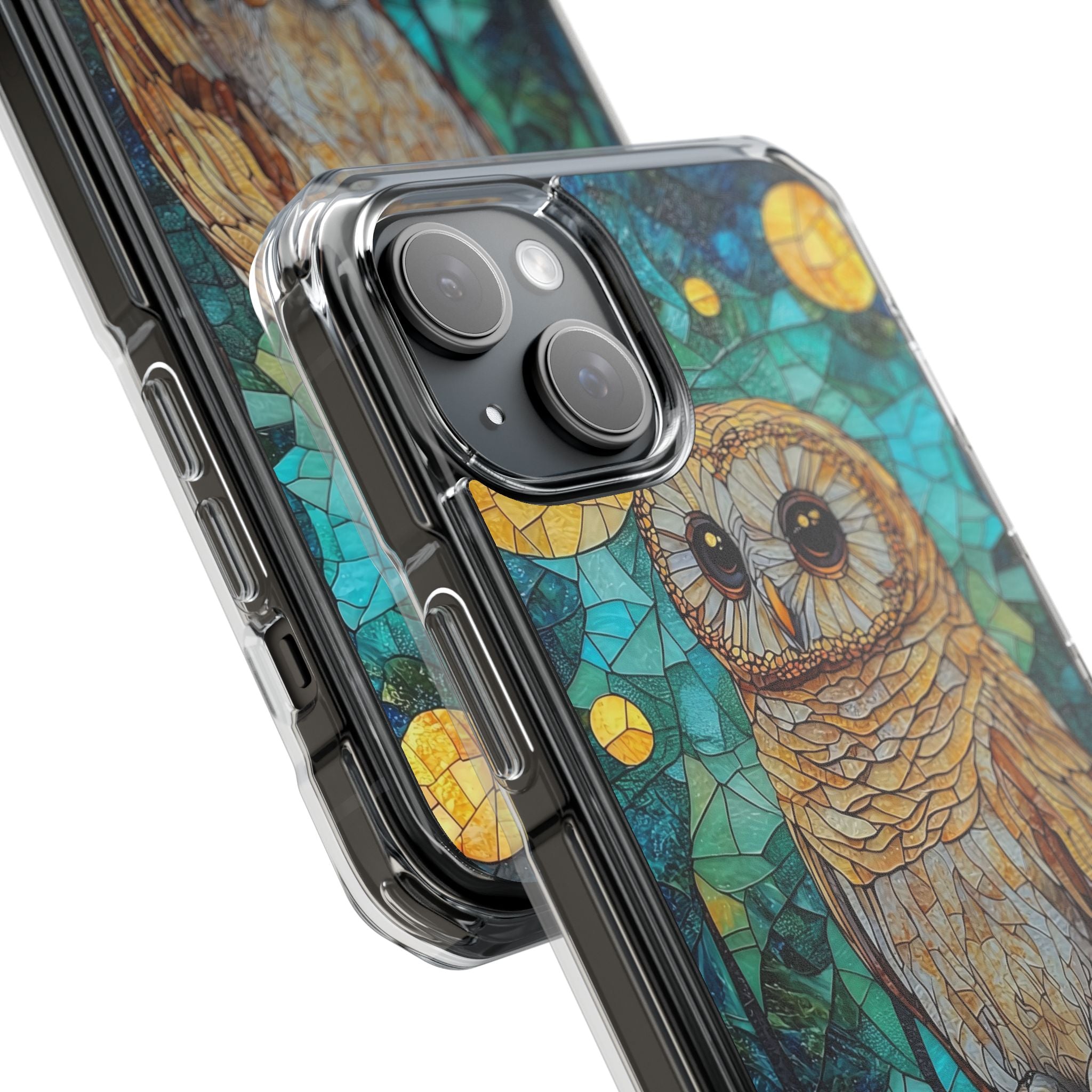 Celestial Owl Gaze iPhone Case - Impact