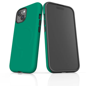 Emerald Enigma - Handyhülle für iPhone | Schützend + Magsafe® kompatibel