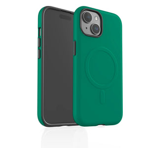 Emerald Enigma - Handyhülle für iPhone | Schützend + Magsafe® kompatibel