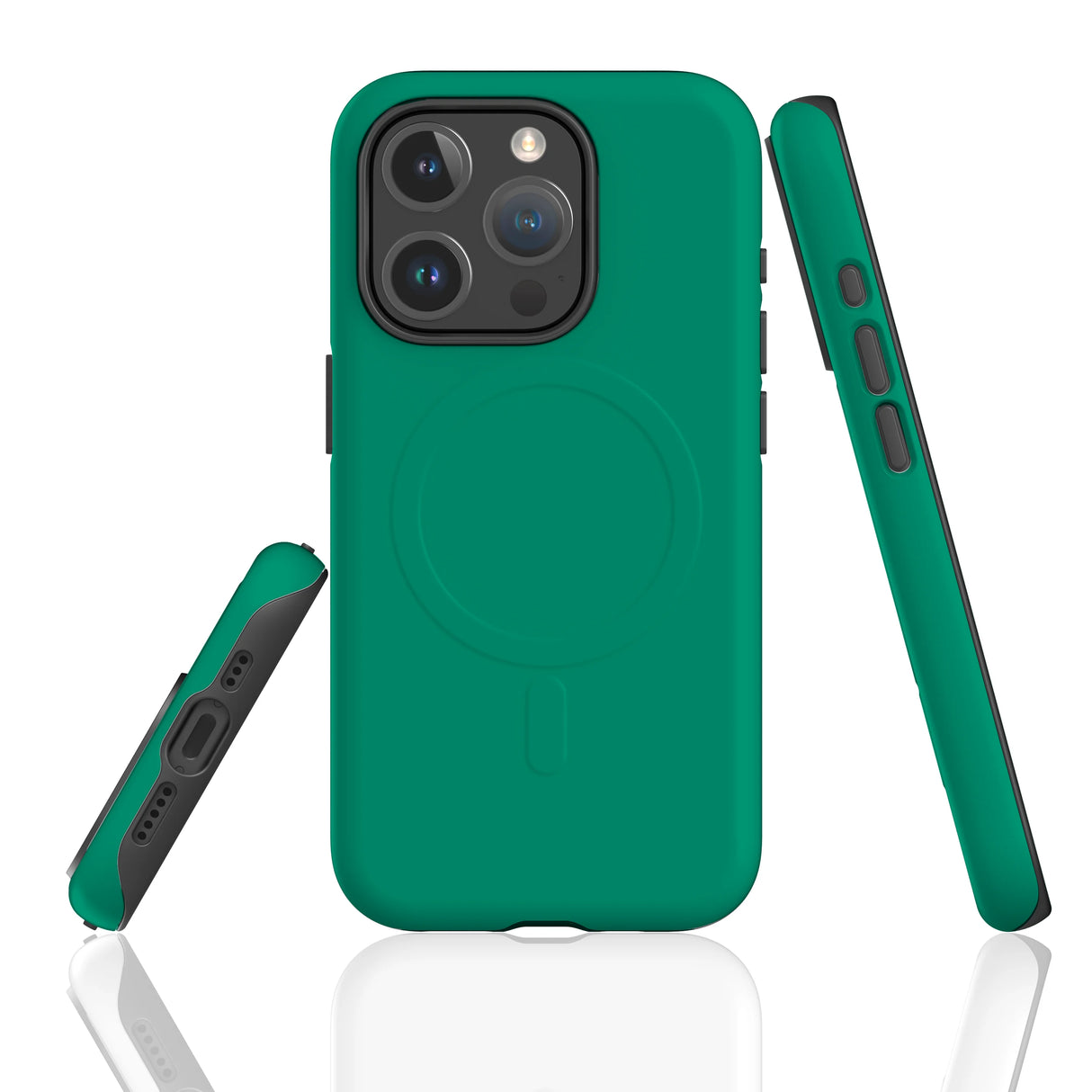 Emerald Enigma - Handyhülle für iPhone | Schützend + Magsafe® kompatibel