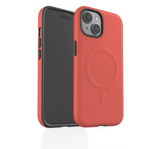 Living Coral - Handyhülle für iPhone | Schützend + Magsafe® kompatibel