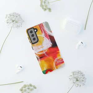 CASEBOB Phone Case Abstract Yellow Android Case (Protective)