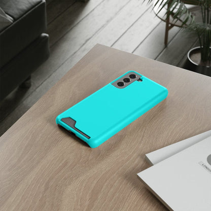 CASEBOB Phone Case Aqua Android Case (Card)