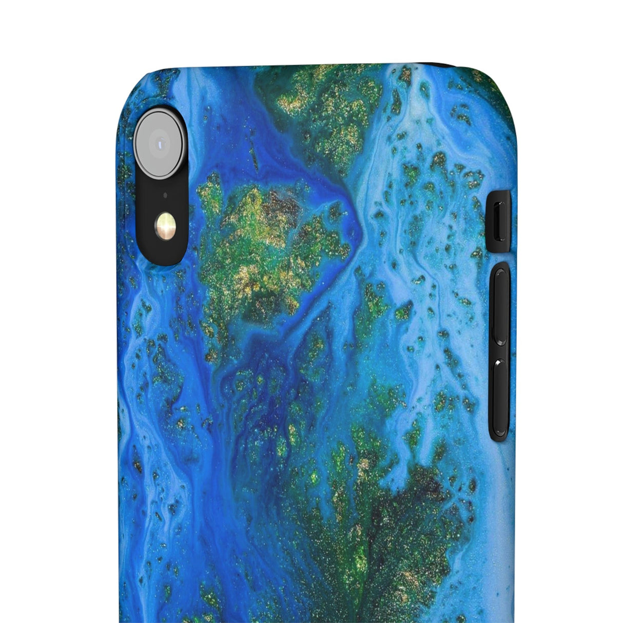 CASEBOB Phone Case Blue Globe Ink Art iPhone Case (Slim)