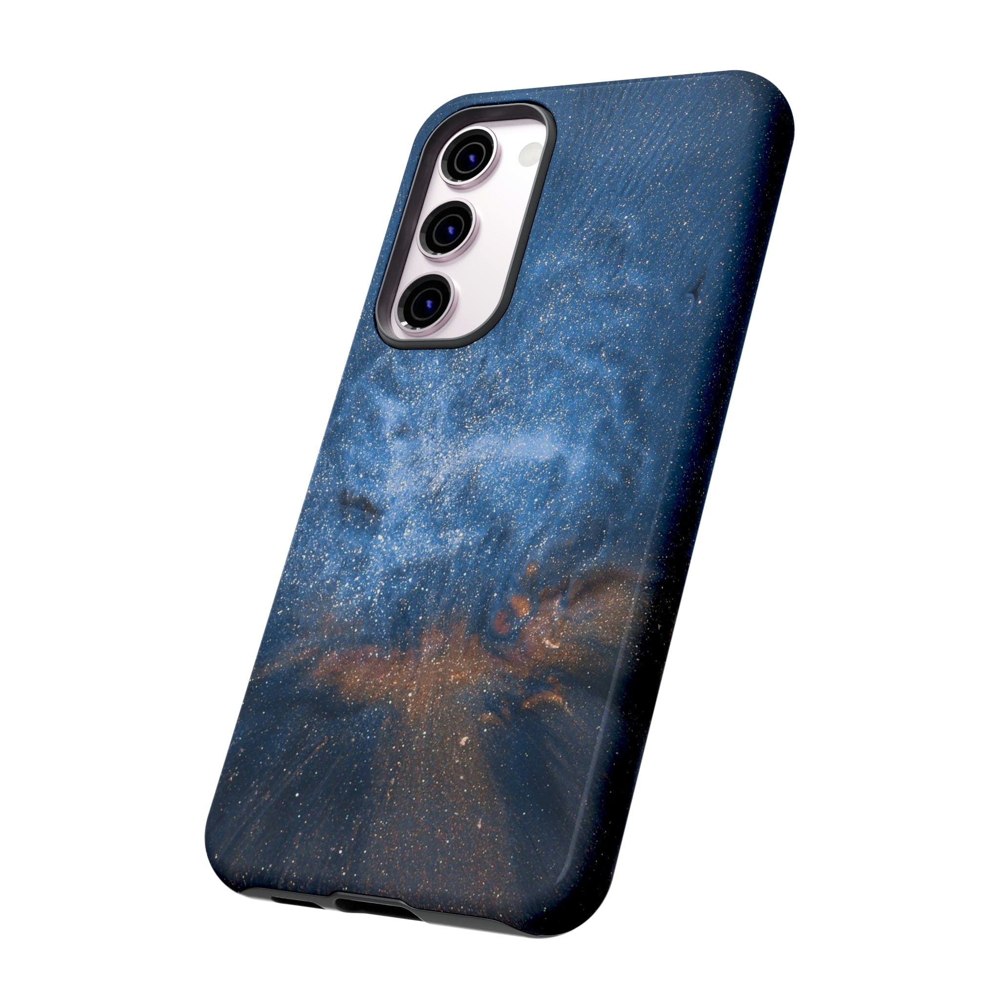 CASEBOB Phone Case Blue Stardust Ink Art Android Case (Protective)