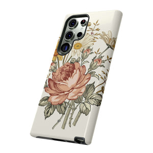 CASEBOB Phone Case Bouquet Vintage Flower Samsung Case (Protective)