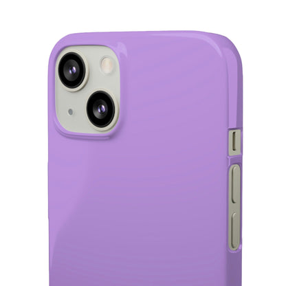 CASEBOB Phone Case Bright Lavender iPhone Case (Slim)