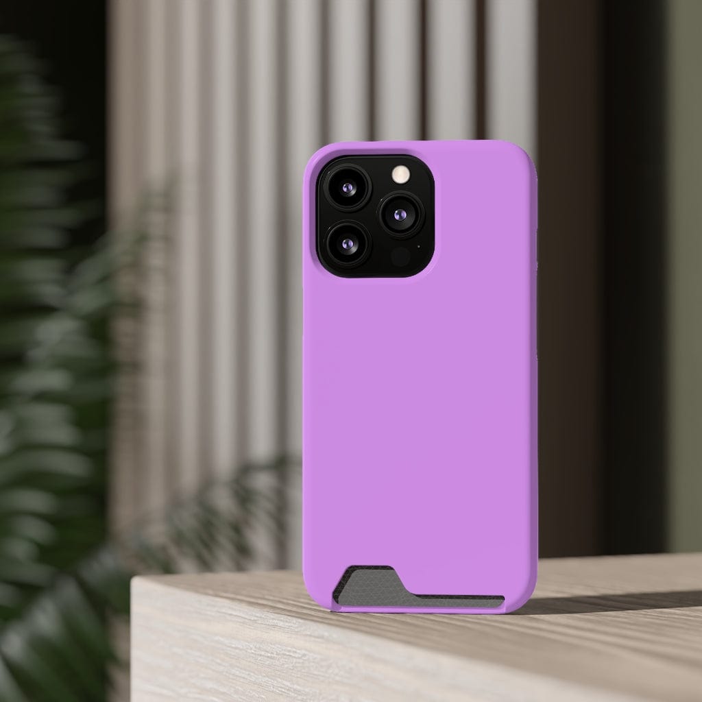 CASEBOB Phone Case Bright Lilac iPhone Case (Card)