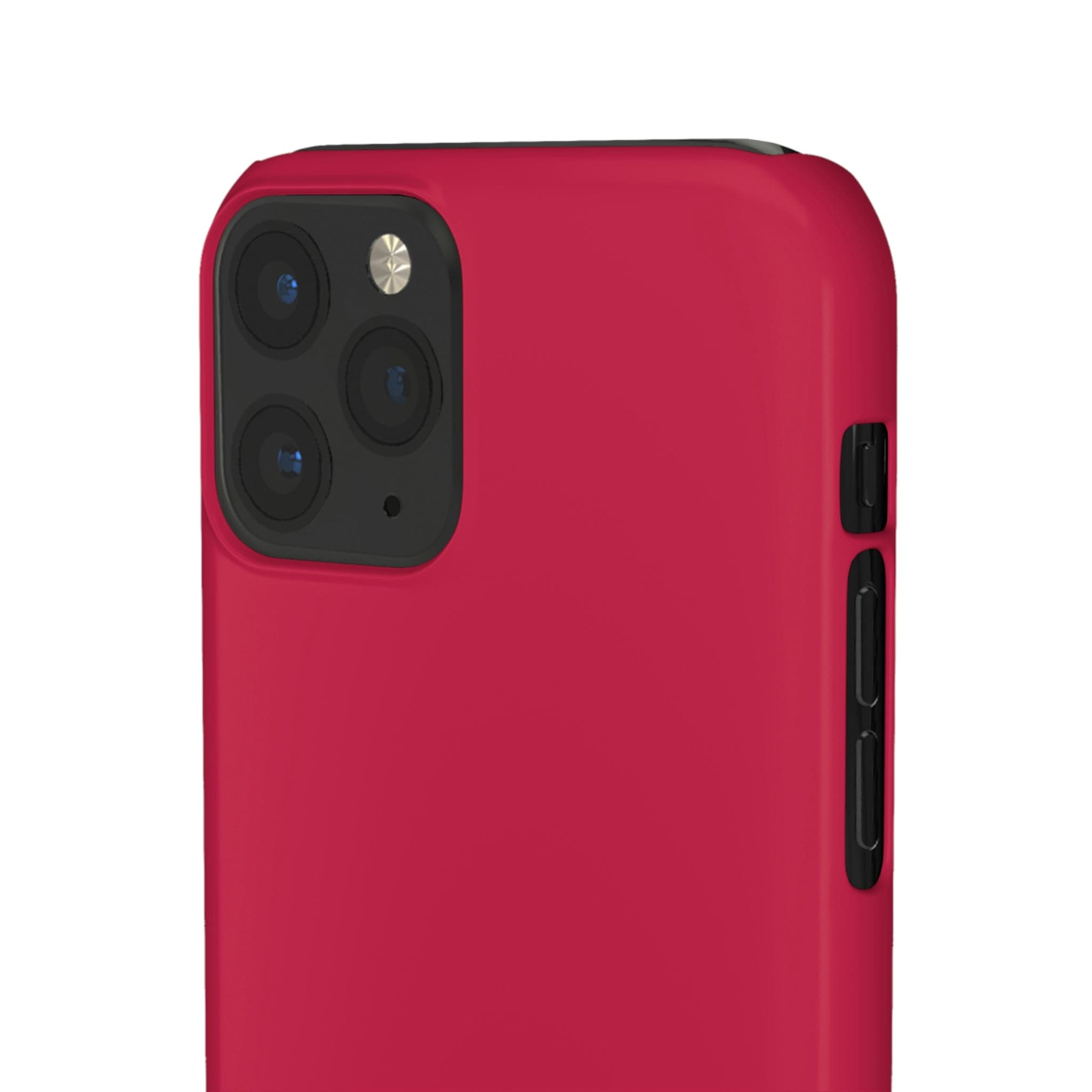 CASEBOB Phone Case Bright Maroon iPhone Case (Slim)