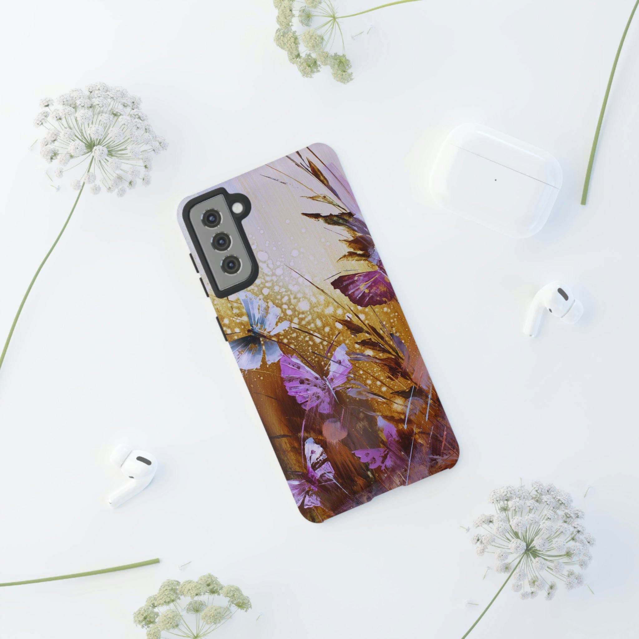 CASEBOB Phone Case Butterflies Android Case (Protective)