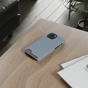 CASEBOB Phone Case Cadet Grey iPhone Case (Card)