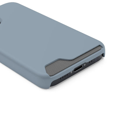 CASEBOB Phone Case Cadet Grey iPhone Case (Card)