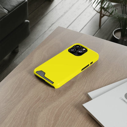 CASEBOB Phone Case Cadmium Yellow iPhone Case (Card)