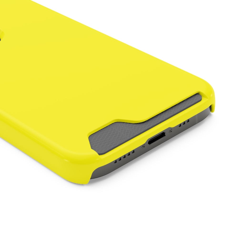 CASEBOB Phone Case Cadmium Yellow iPhone Case (Card)