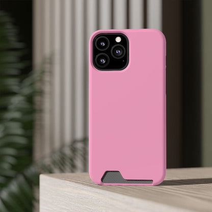 CASEBOB Phone Case Carnation Pink iPhone Case (Card)