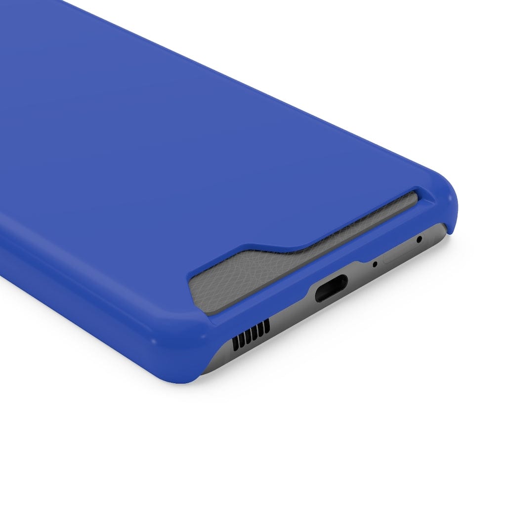 CASEBOB Phone Case Cerulean Blue Samsung Case (Card)