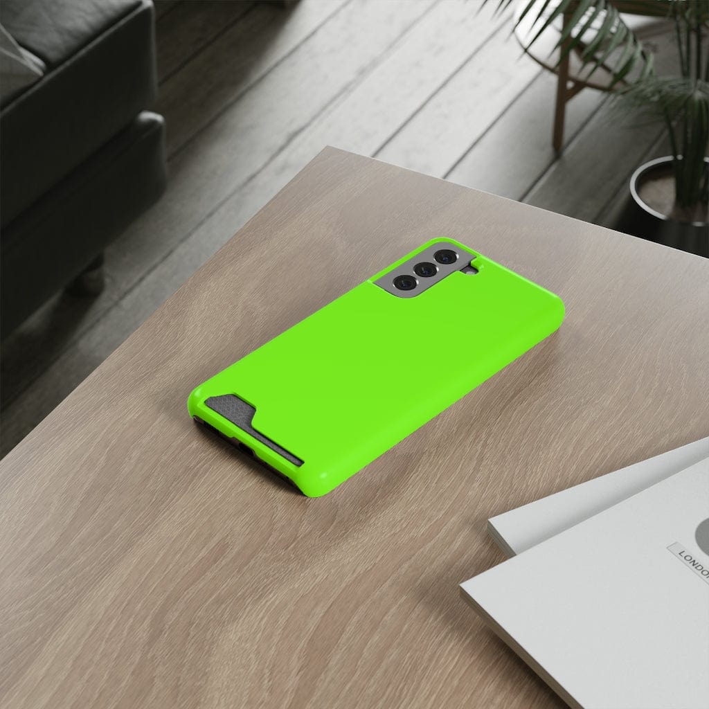 CASEBOB Phone Case Chartreuse Samsung Case (Card)