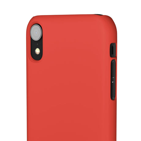 CASEBOB Phone Case Cinnabar Red iPhone Case (Slim)