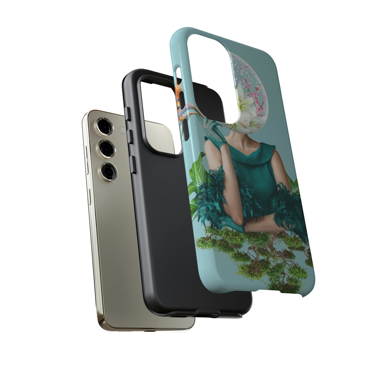 CASEBOB Phone Case Contemporary Portrait Android Case (Protective)