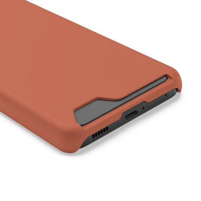 CASEBOB Phone Case Copper Red Samsung Case (Card)