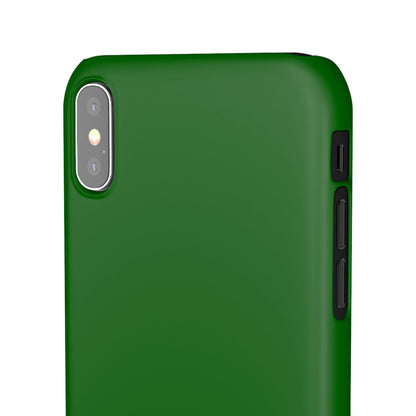 CASEBOB Phone Case Dark Green iPhone Case (Slim)