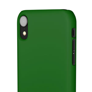 CASEBOB Phone Case Dark Green iPhone Case (Slim)