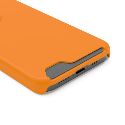 CASEBOB Phone Case Dark Orange iPhone Case (Card)