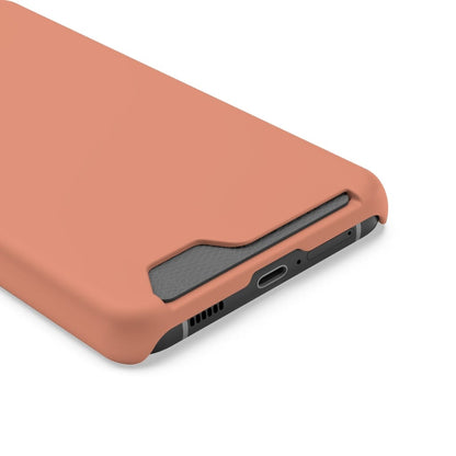 CASEBOB Phone Case Dark Salmon Android Case (Card)