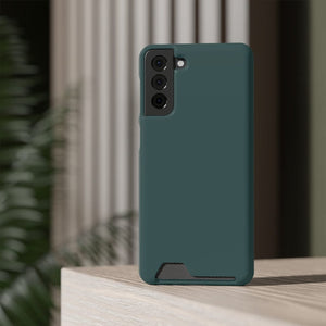 CASEBOB Phone Case Dark Slate Green Samsung Case (Card)