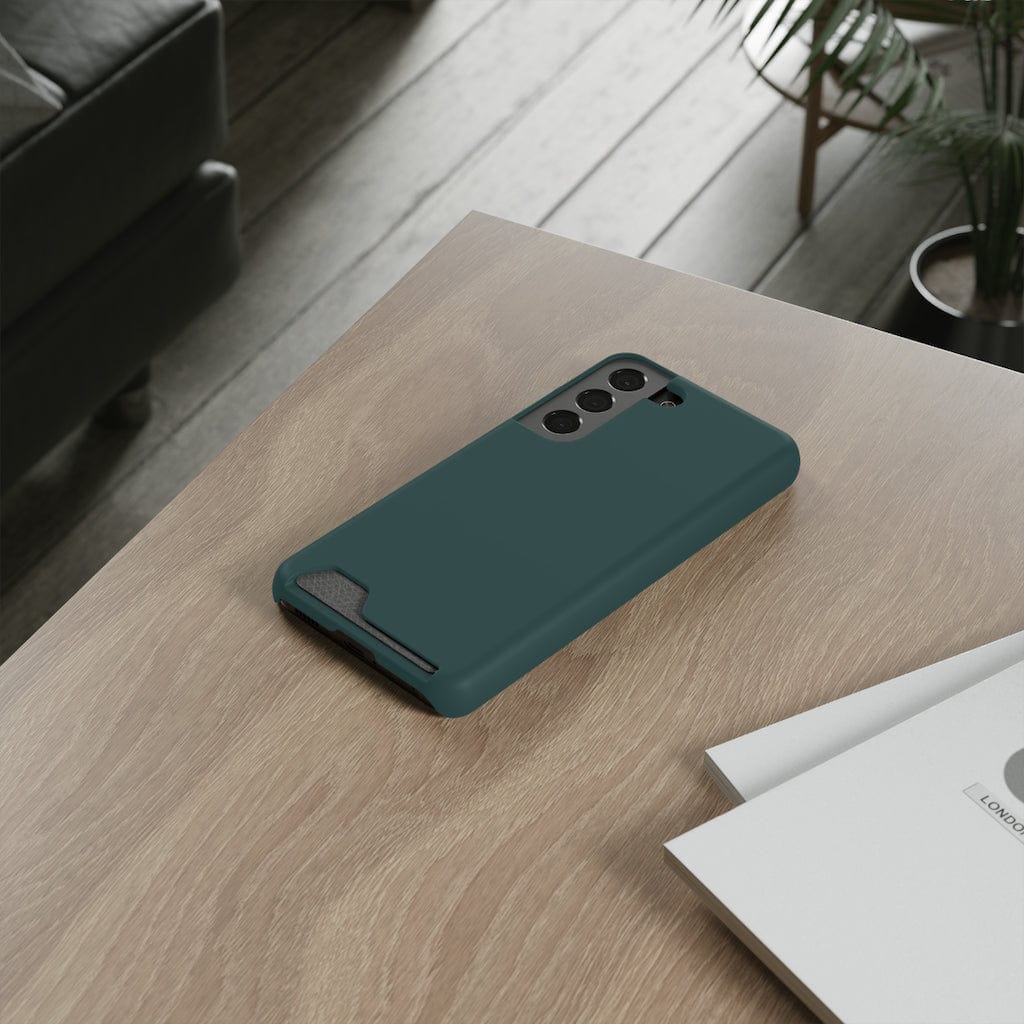 CASEBOB Phone Case Dark Slate Green Samsung Case (Card)