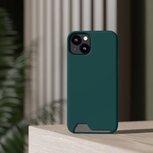 CASEBOB Phone Case Deep Jungle Green iPhone Case (Card)