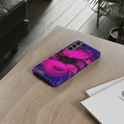 CASEBOB Phone Case Deep Pink Ink Art Android Case (Card)