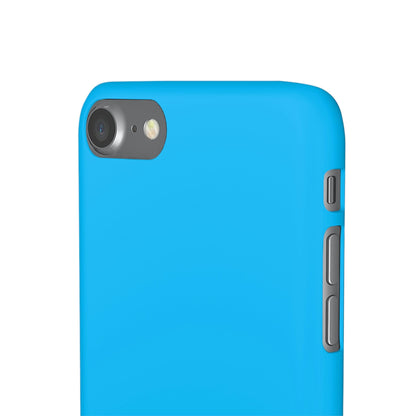 CASEBOB Phone Case Deep Sky Blue iPhone Case (Slim)