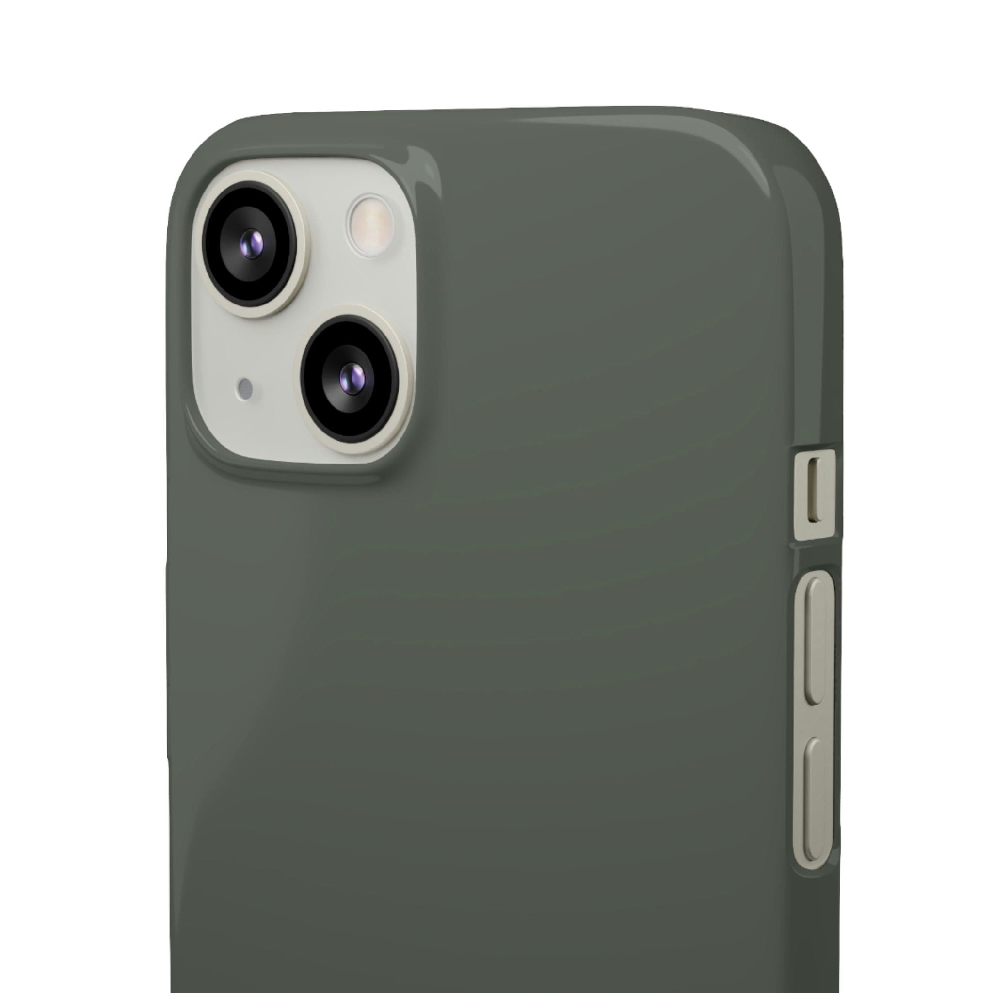 CASEBOB Phone Case Ebony Green iPhone Case (Slim)