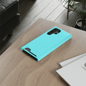 CASEBOB Phone Case Electric Blue Android Case (Card)