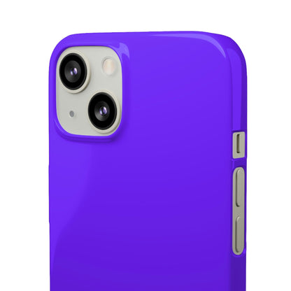 CASEBOB Phone Case Electric Indigo iPhone Case (Slim)