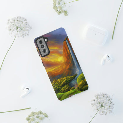 CASEBOB Phone Case Fantasy Waterfall Android Case (Protective)