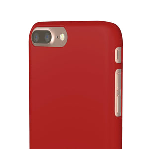 CASEBOB Phone Case Firebrick iPhone Case (Slim)