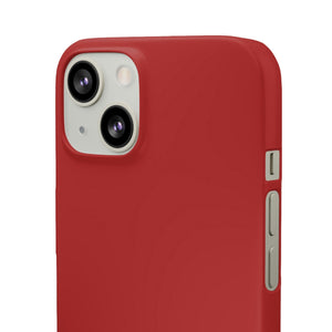 CASEBOB Phone Case Firebrick iPhone Case (Slim)