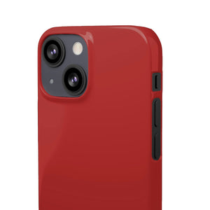 CASEBOB Phone Case Firebrick iPhone Case (Slim)