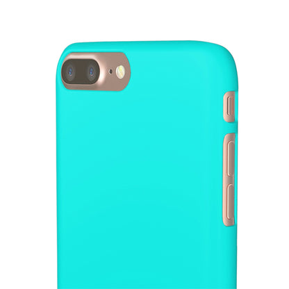 CASEBOB Phone Case Flourescent Blue iPhone Case (Slim)