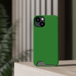 CASEBOB Phone Case Forest Green iPhone Case (Card)