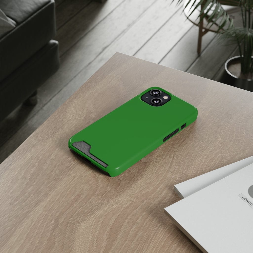 CASEBOB Phone Case Forest Green iPhone Case (Card)