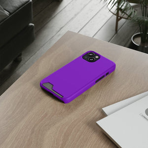 CASEBOB Phone Case French Violet iPhone Case (Card)