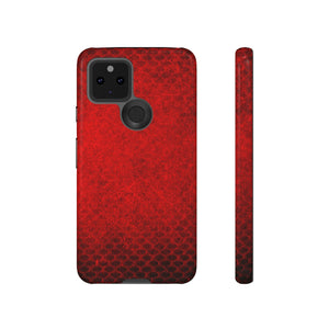 CASEBOB Phone Case Google Pixel 5 5G / Glossy Red Emperor Android Case (Protective)